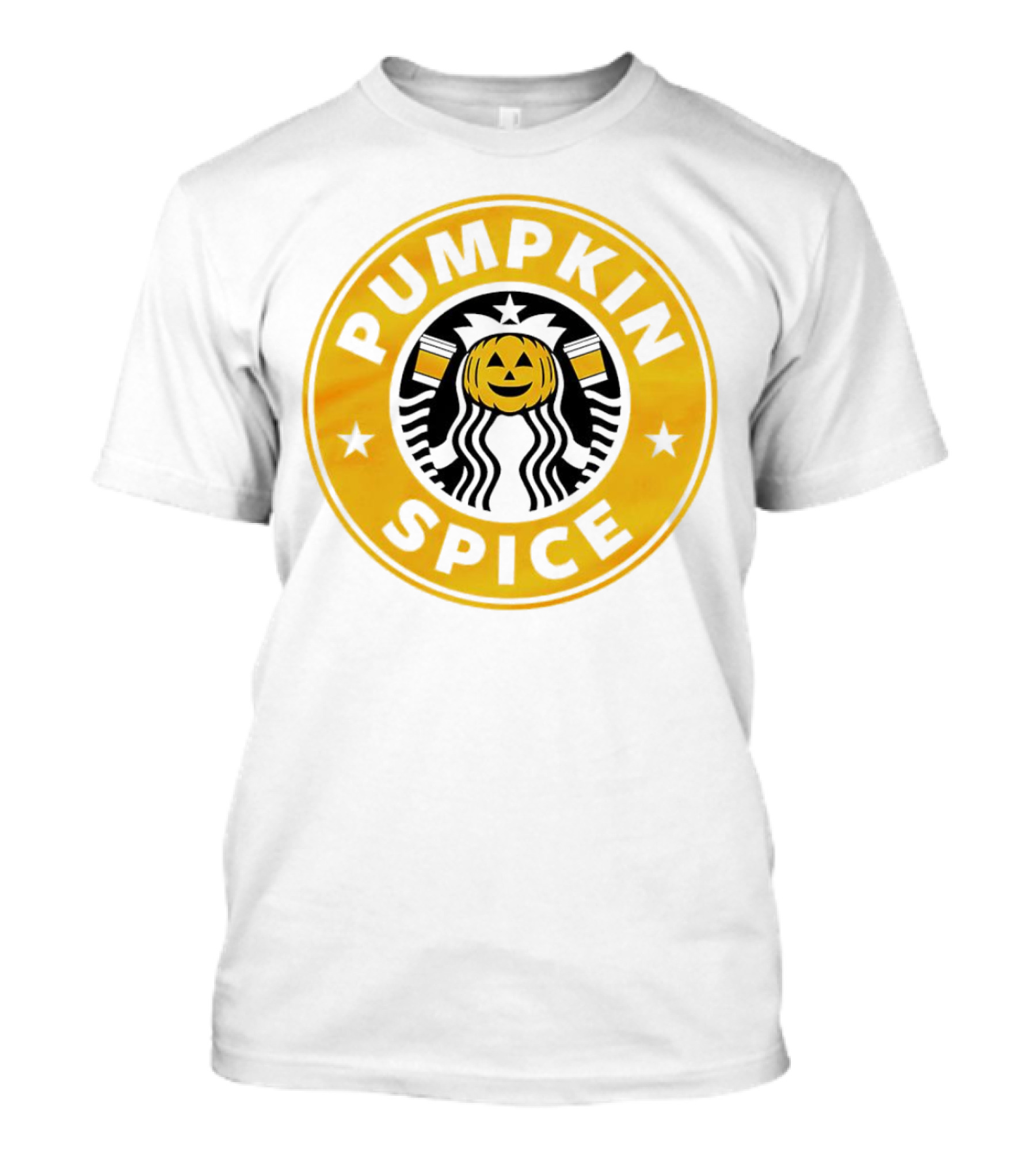 Starbucks Pumpkin Spice Halloween Pumpkinhead T-Shirt