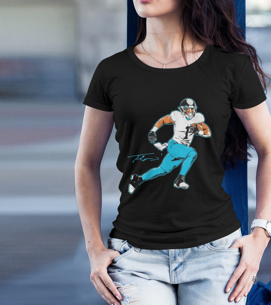 Travis Etienne Jacksonville Jaguars Signature Pose T-Shirt