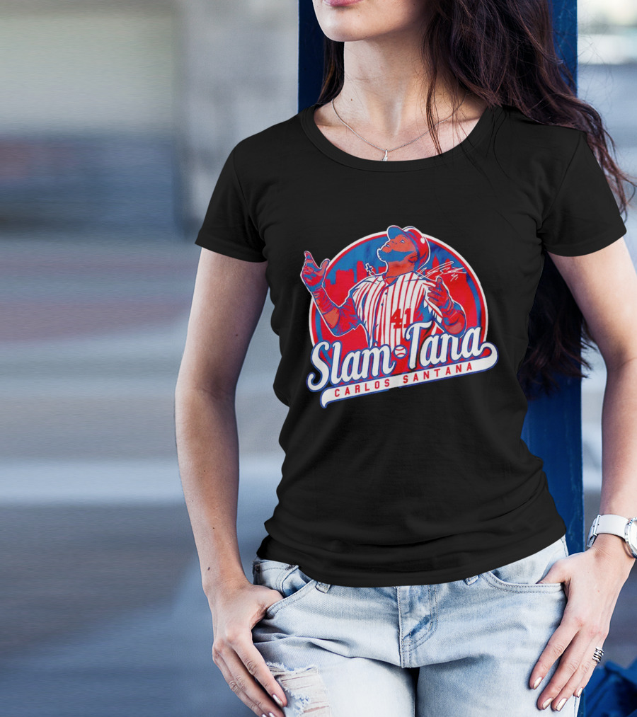 Carlos Santana Slam Tana 41 Retro Vintage T-Shirt