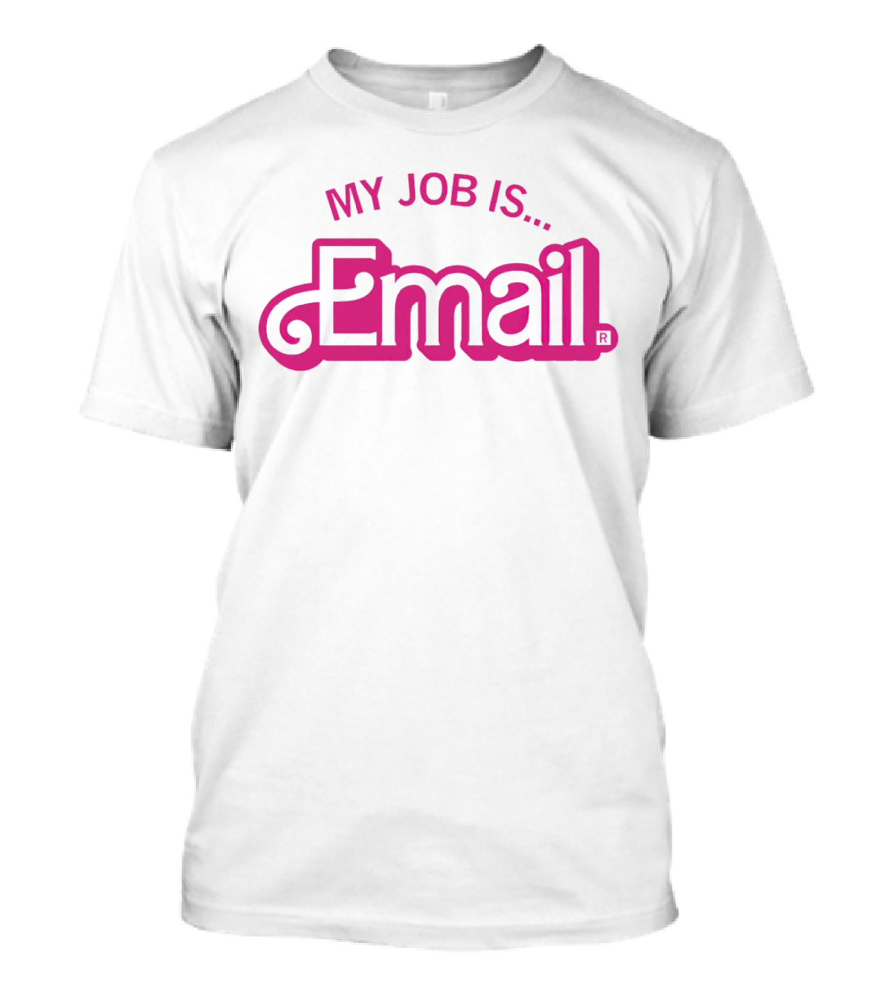 My Job Is Email Retro T-Shirt