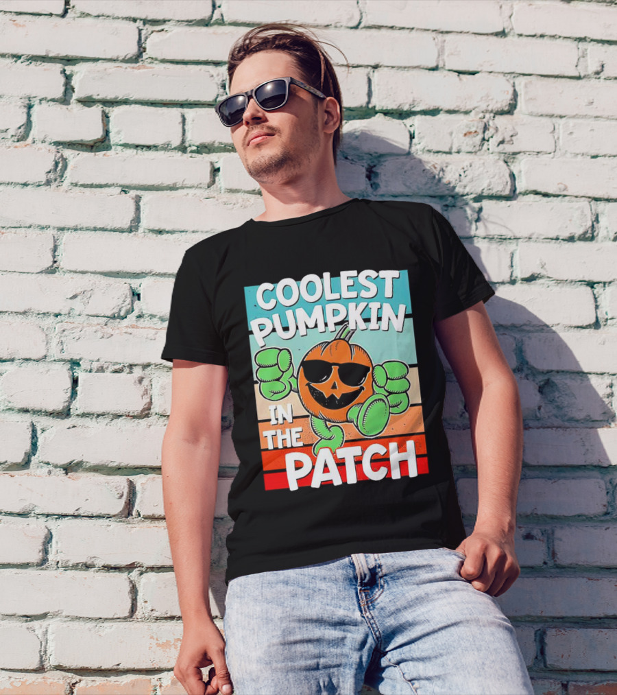 Coolest Pumpkin In The Patch Halloween T-Shirt