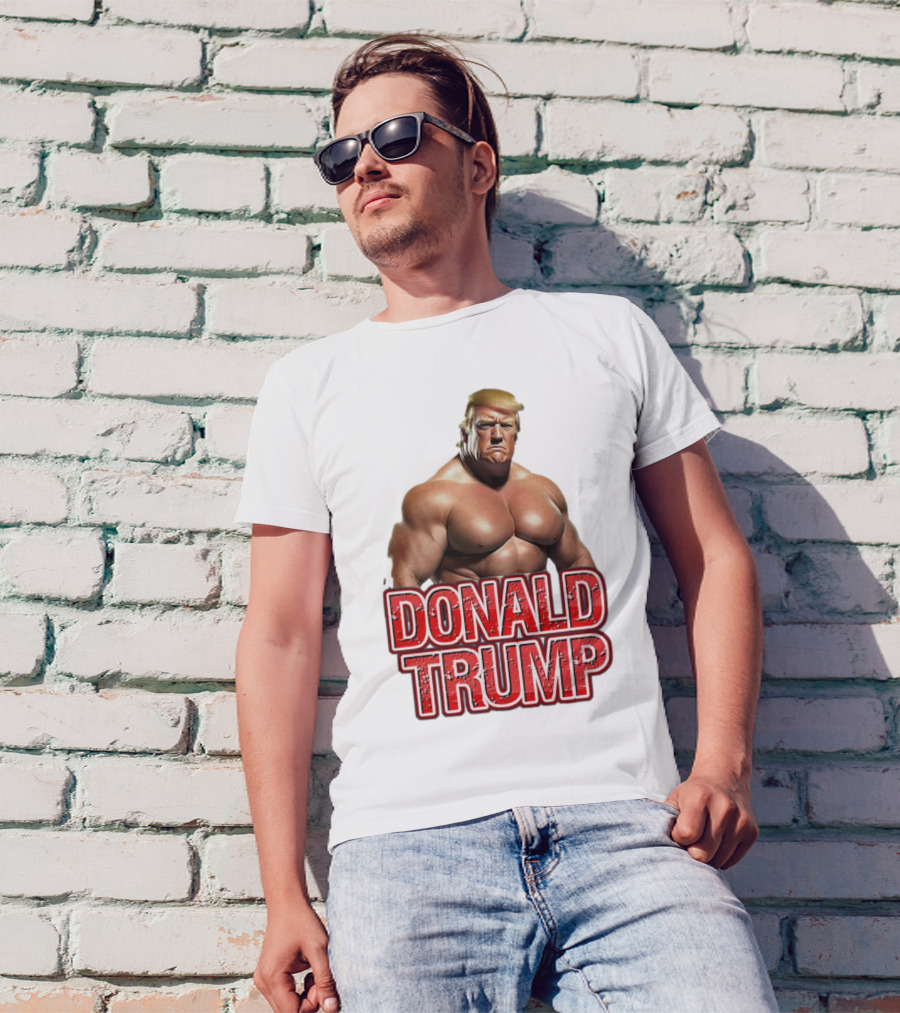 Buff Donald Trump Bodybuilder T-Shirt