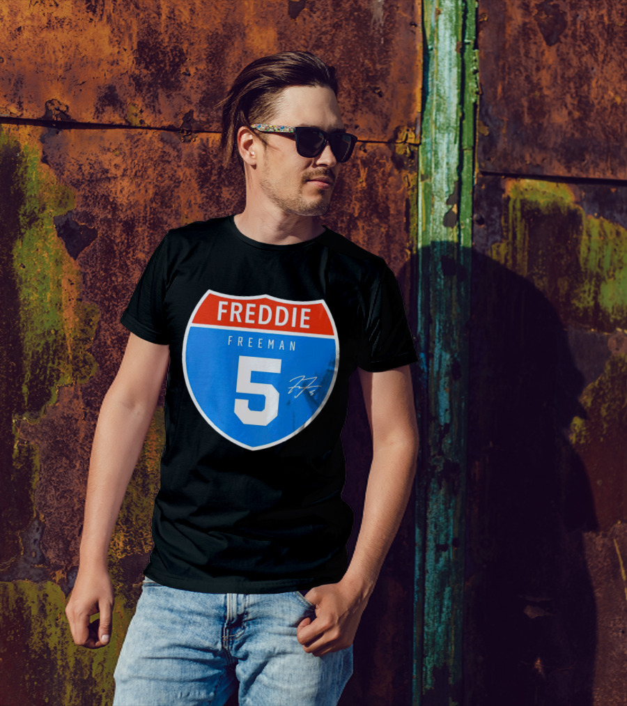 Freddie Freeman Interstate 5 Signature T-Shirt