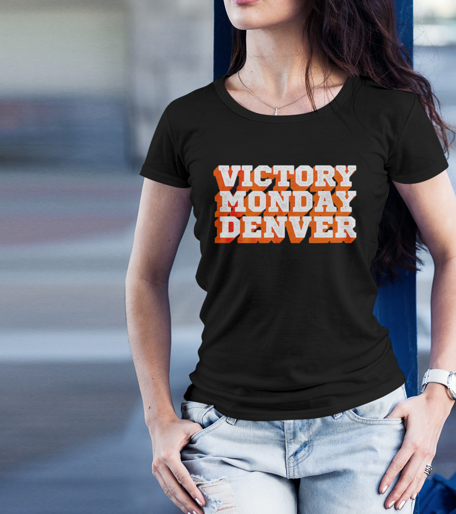 Victory Monday Denver Football Fan T-Shirt