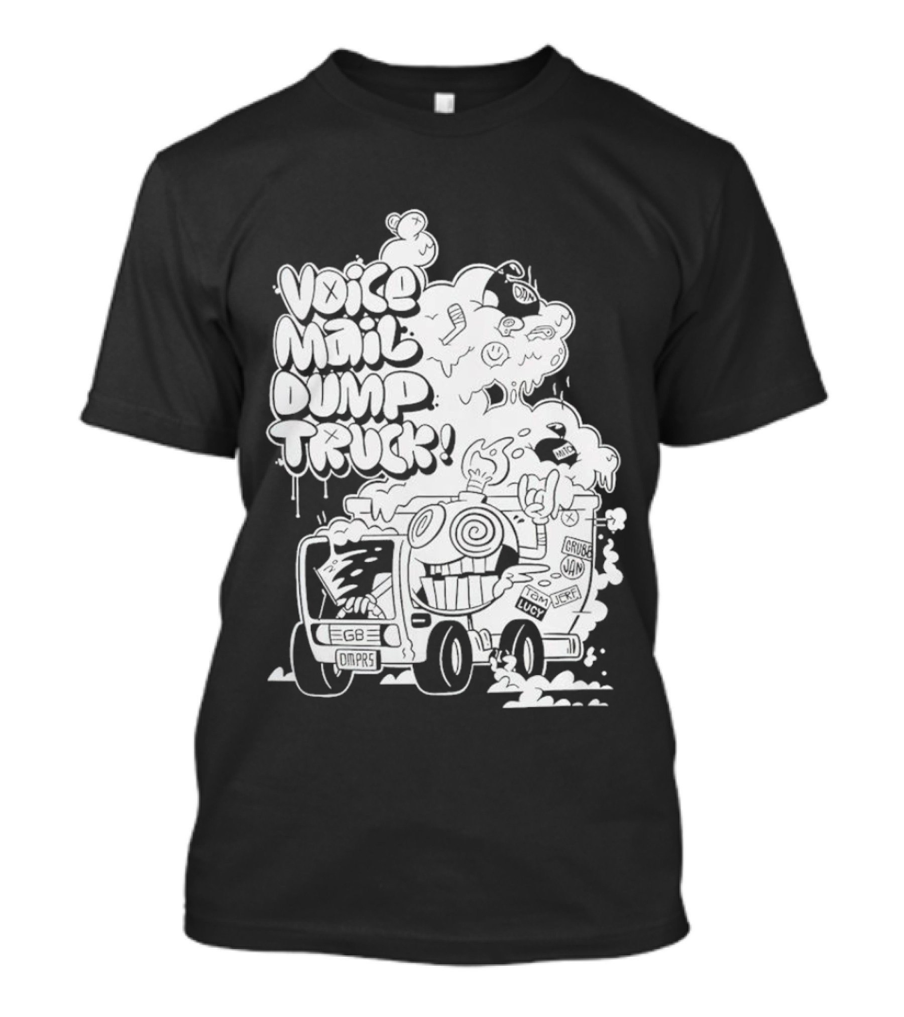 Voice Mail Dump Truck EGB Compass Chaos Clouds Come Join T-Shirt