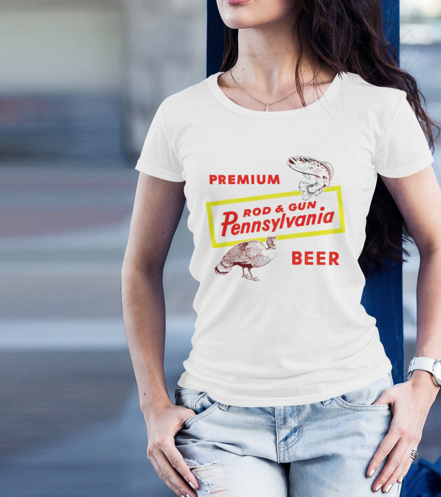 Premium Rod And Gun Pennsylvania Beer T-Shirt