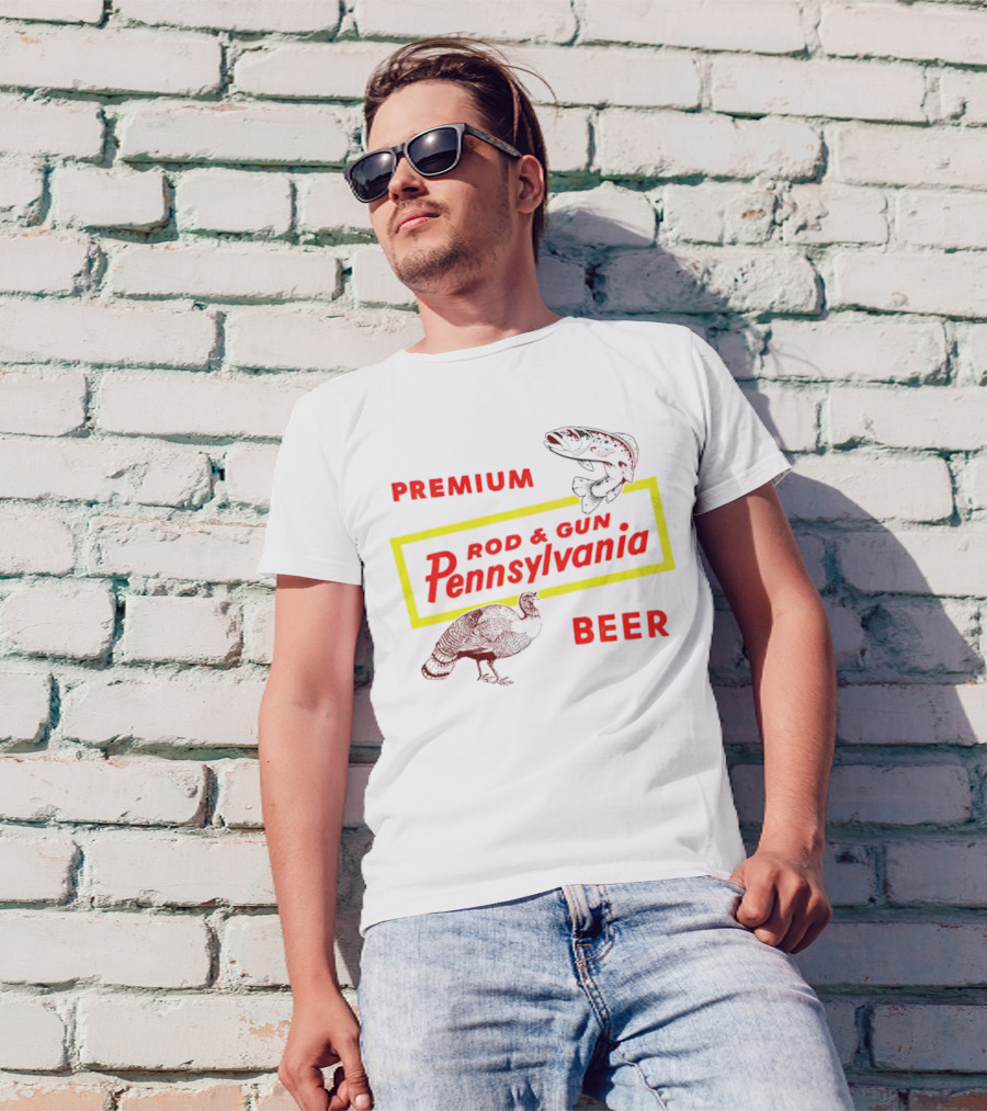 Premium Rod And Gun Pennsylvania Beer T-Shirt