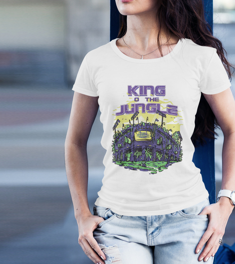 King Of The Jungle LSU Tigers Stadium T-Shirt