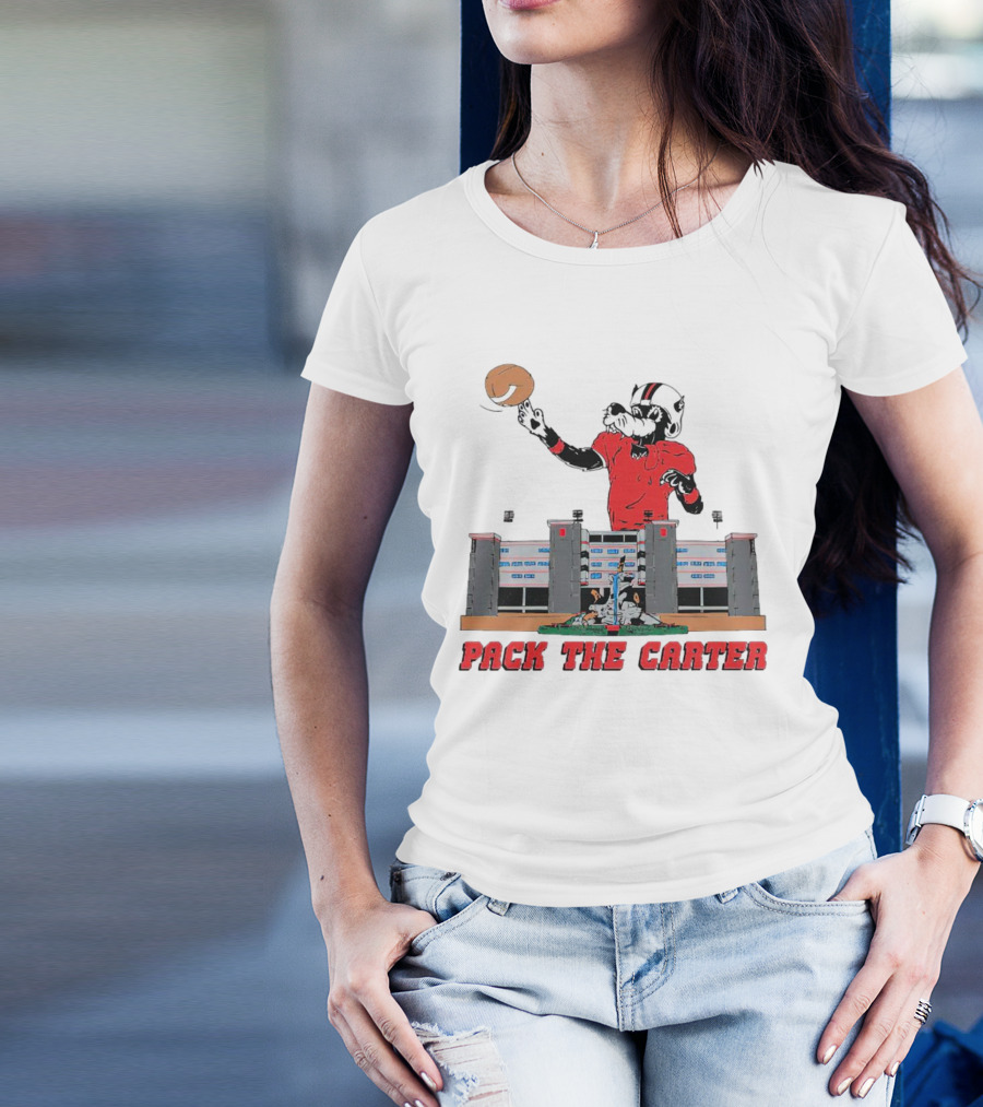 Pack The Carter NC State Wolfpack Football Stadium T-Shirt