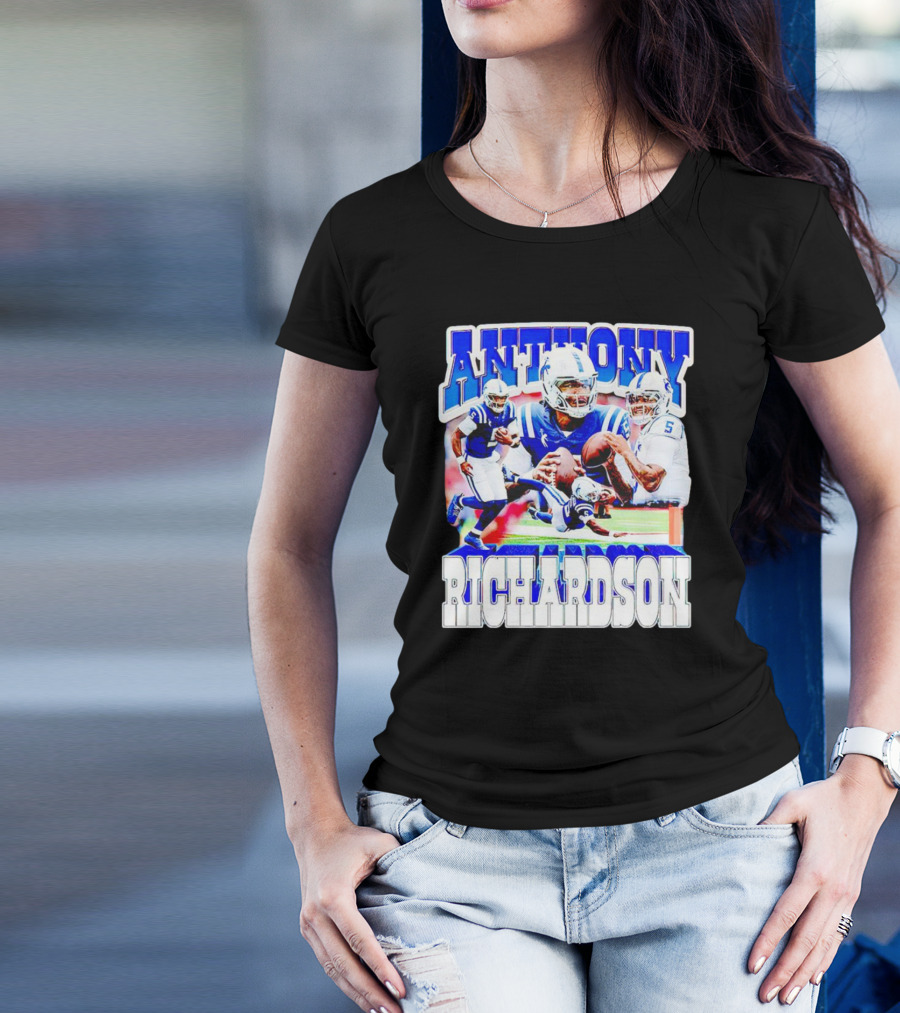 Anthony Richardson Indianapolis Colts NFL Vintage Football T-Shirt