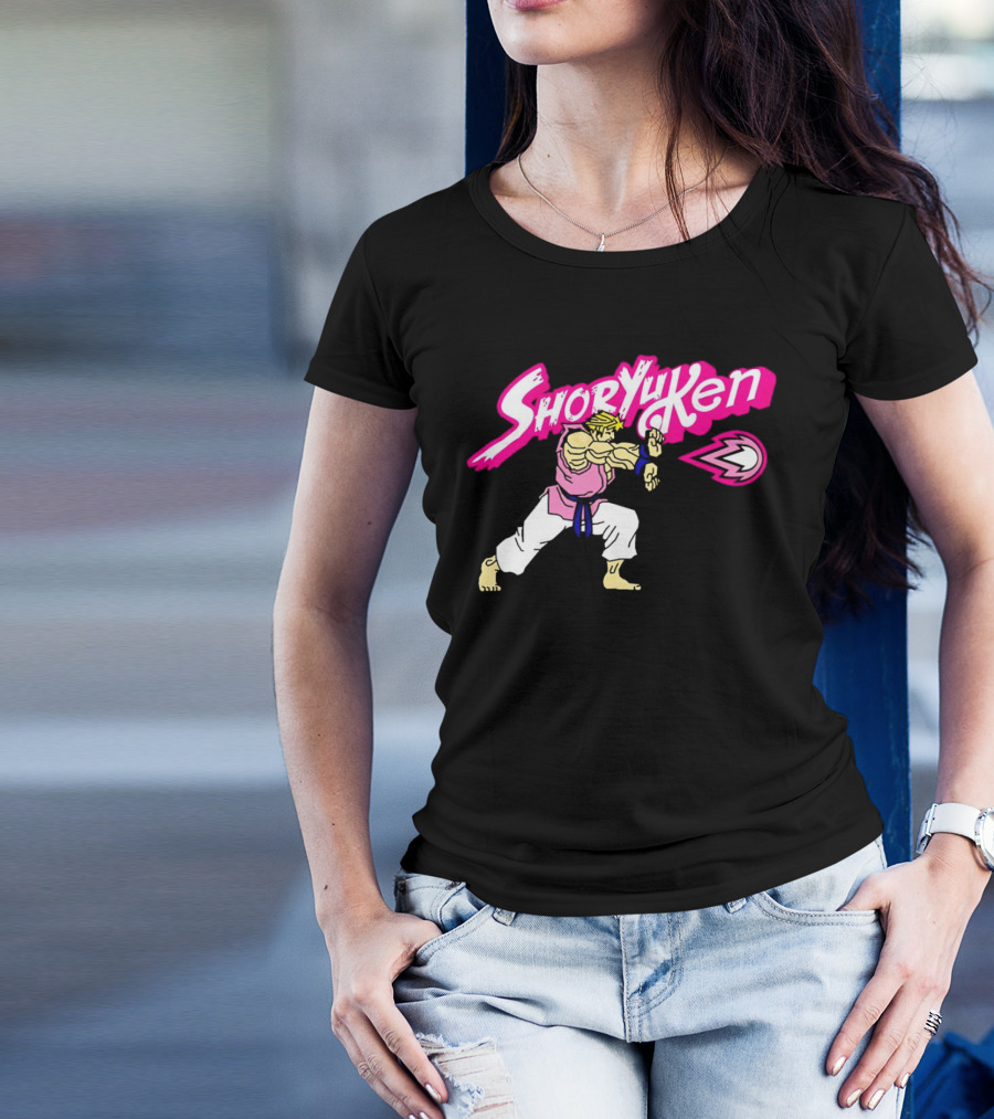 Shoryuken Ken Masters Ken Carson Retro Fighter Action T-Shirt