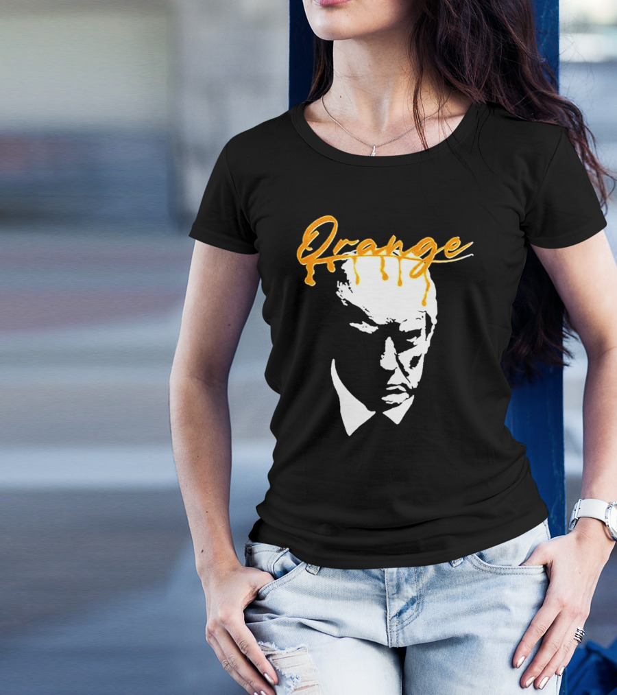 Donald Trump Orange Drip T-Shirt