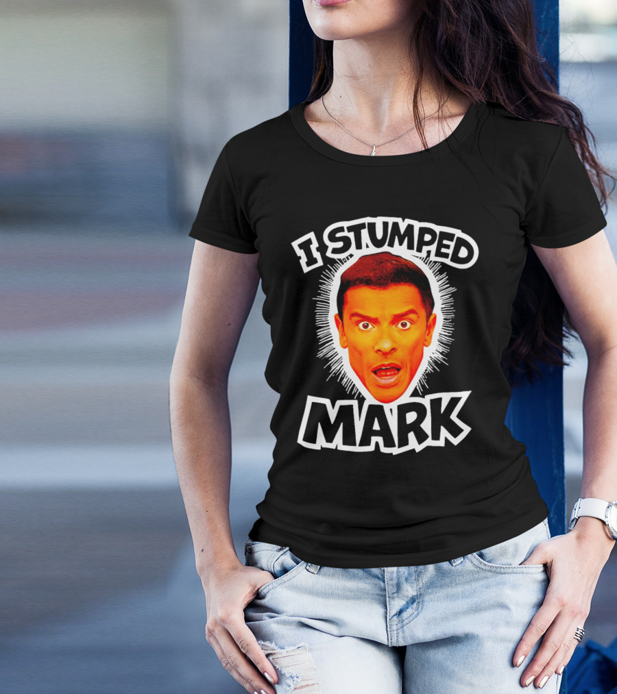 I Stumped Mark Iconic Expressive Face T-Shirt
