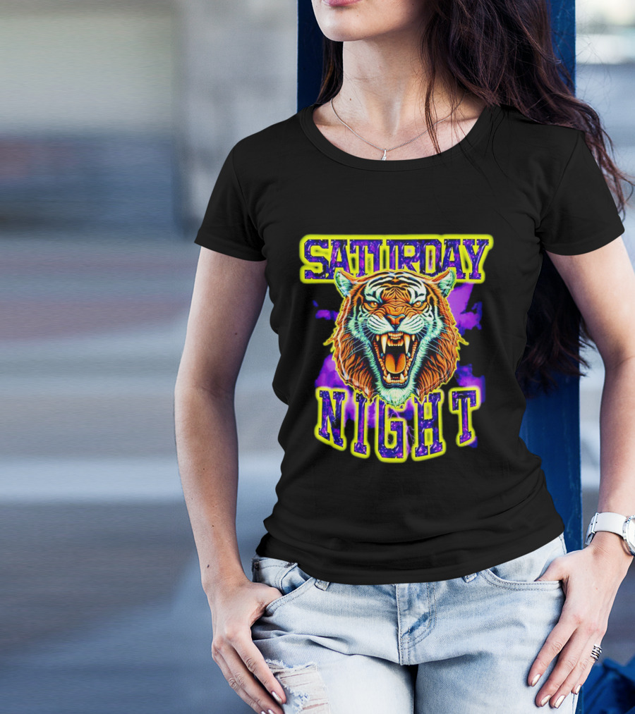 Saturday Night Tiger Roar T-Shirt