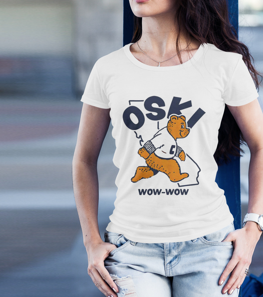 Oski Wow-Wow Funny Bear Vintage Cal Berkeley T-Shirt