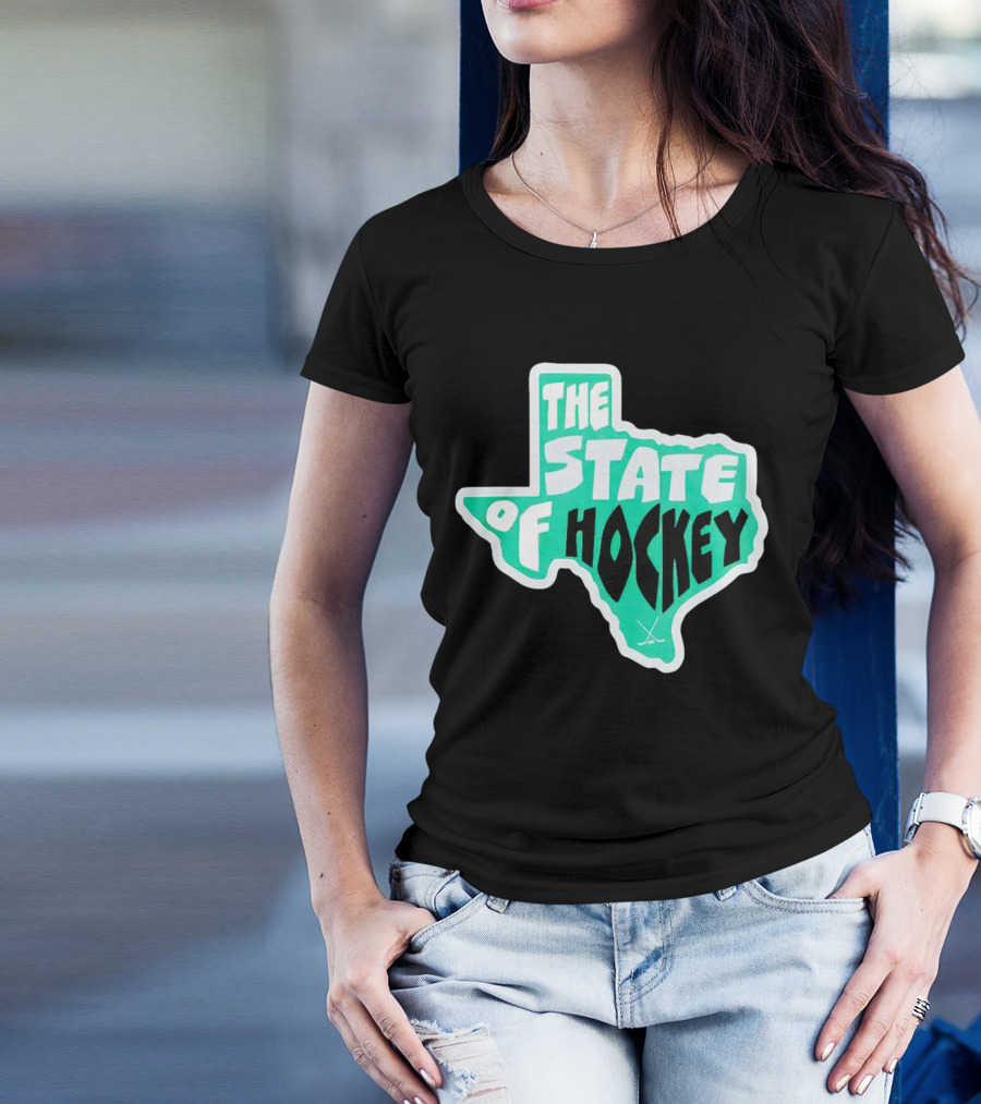 Texas The State Of Hockey T-Shirt