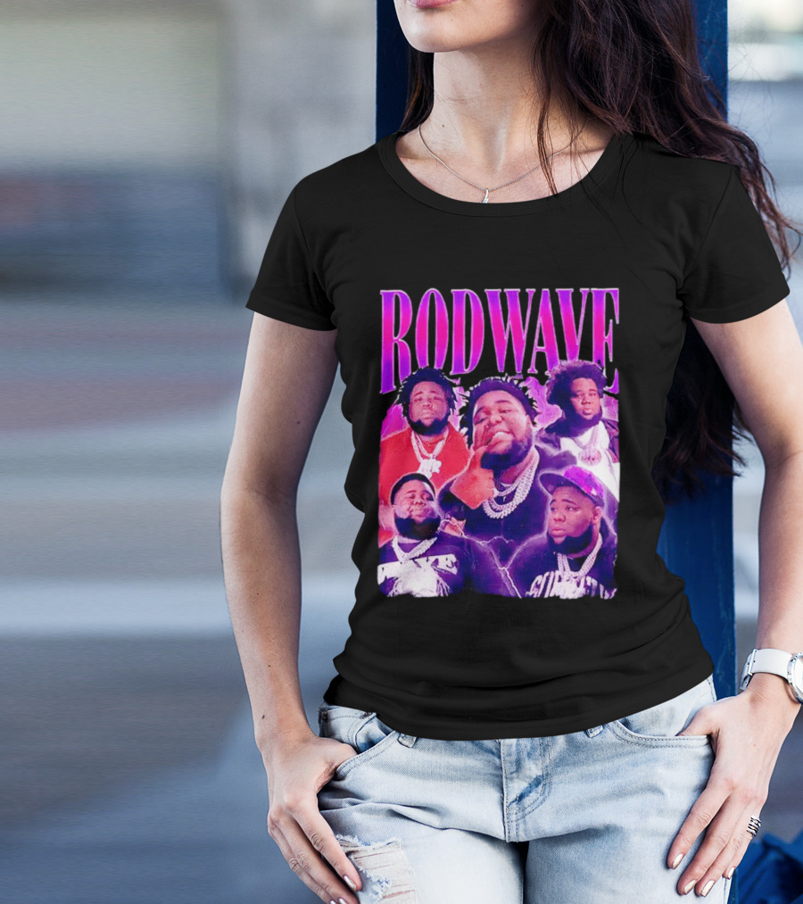 Rod Wave Beautiful Mind Vintage Collage T-Shirt