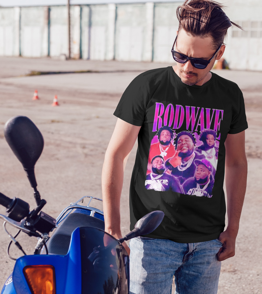 Rod Wave Beautiful Mind Vintage Collage T-Shirt