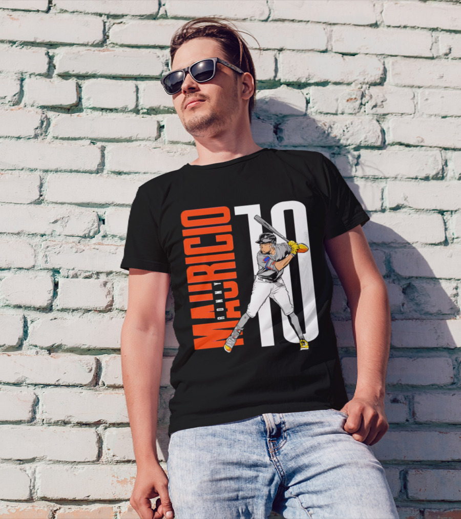 Ronny Mauricio 10 New York Mets Baseball Player T-Shirt