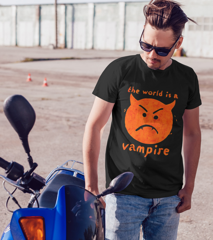 The World Is A Vampire Halloween Smashing Pumpkins T-Shirt