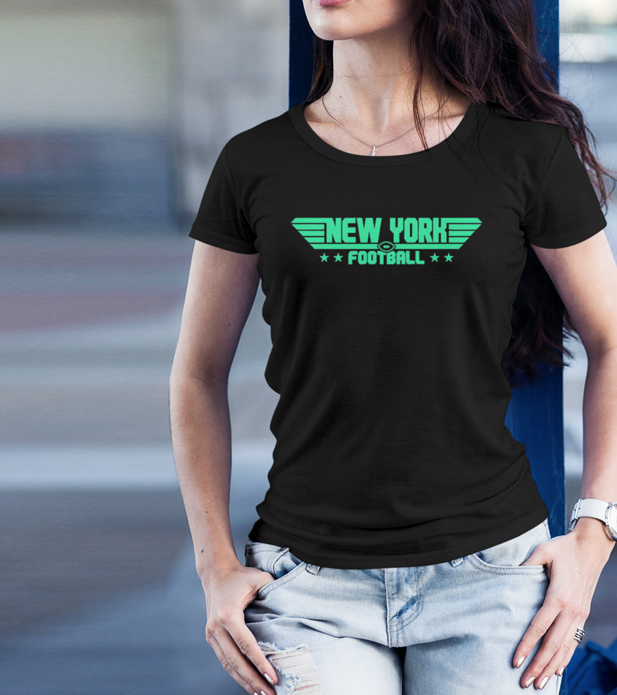 New York Football Top Gun Wings T-Shirt