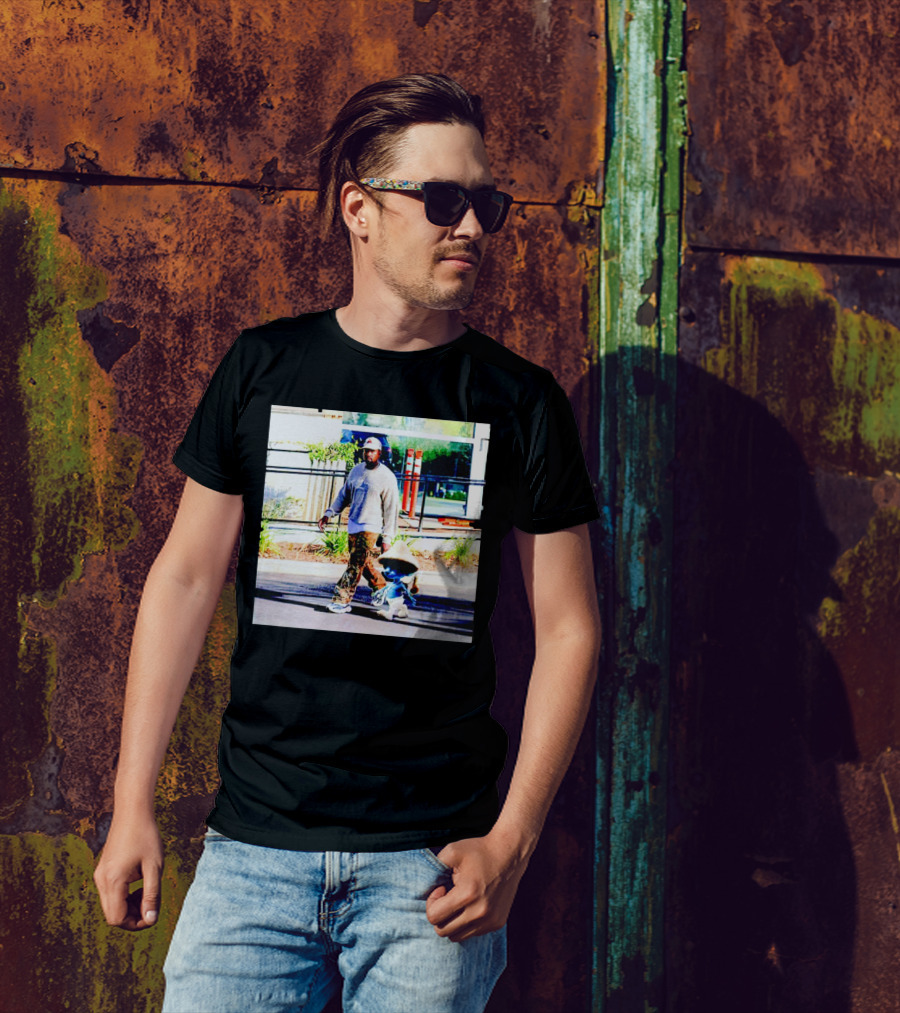 Kanye West And Smurf Cat Street Style Collaboration T-Shirt