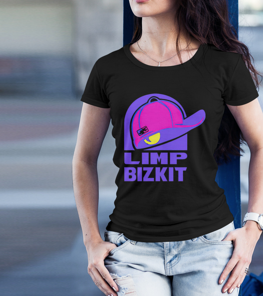 Limp Bizkit Taco Bell Logo Hat T-Shirt