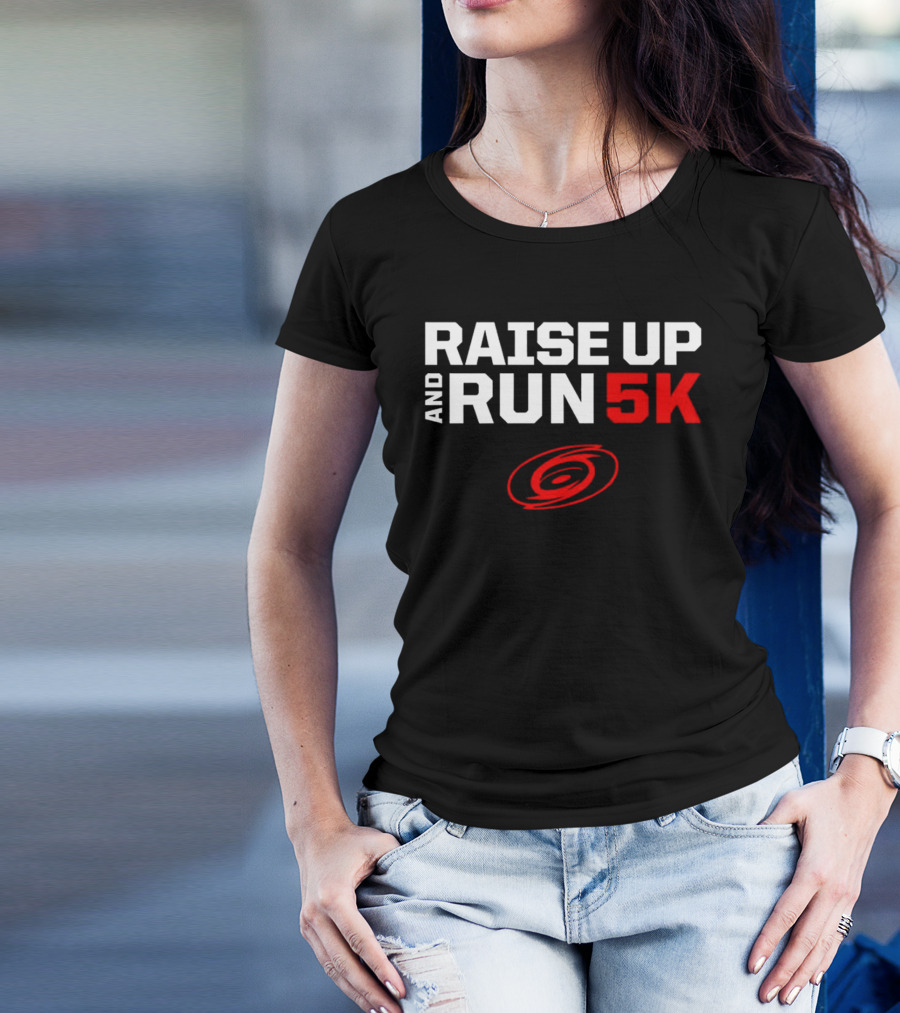 Raise Up And Run 5K Hurricanes Event With Iconic Spiral T-Shirt