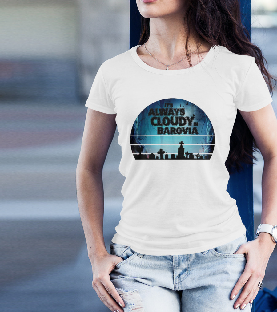 It's Always Cloudy In Barovia Graveyard Scene T-Shirt