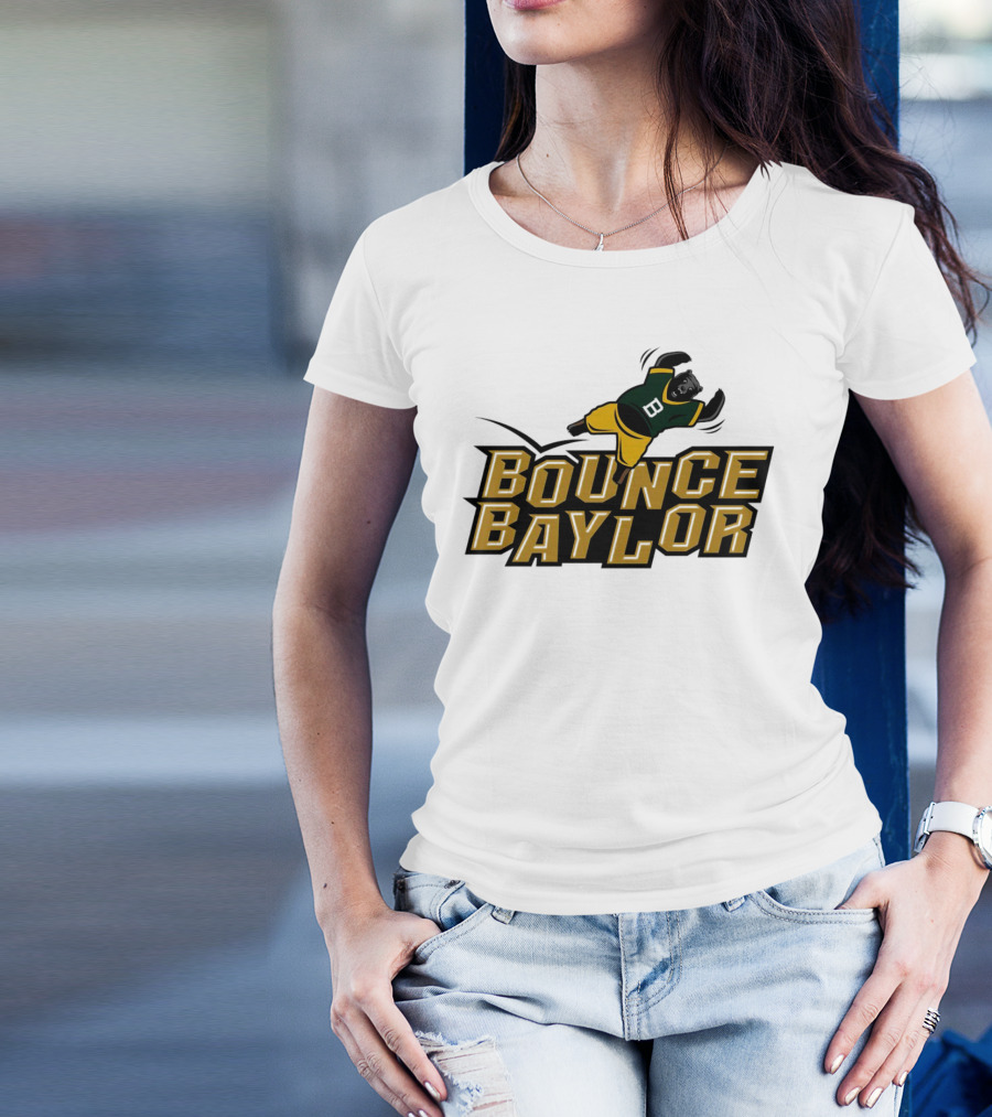Bounce Baylor Baylor Bears Basketball Movement T-Shirt