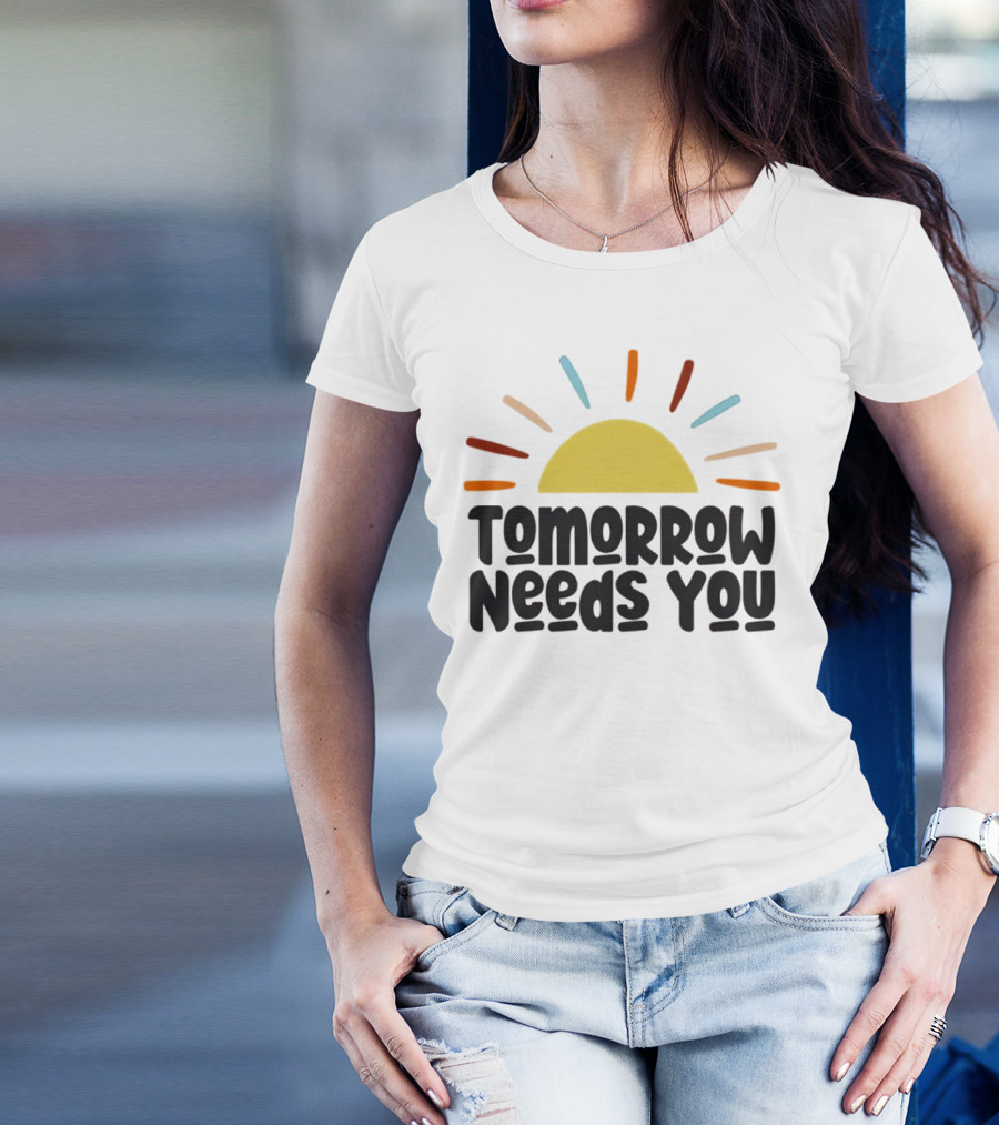 Tomorrow Needs You Sunburst T-Shirt