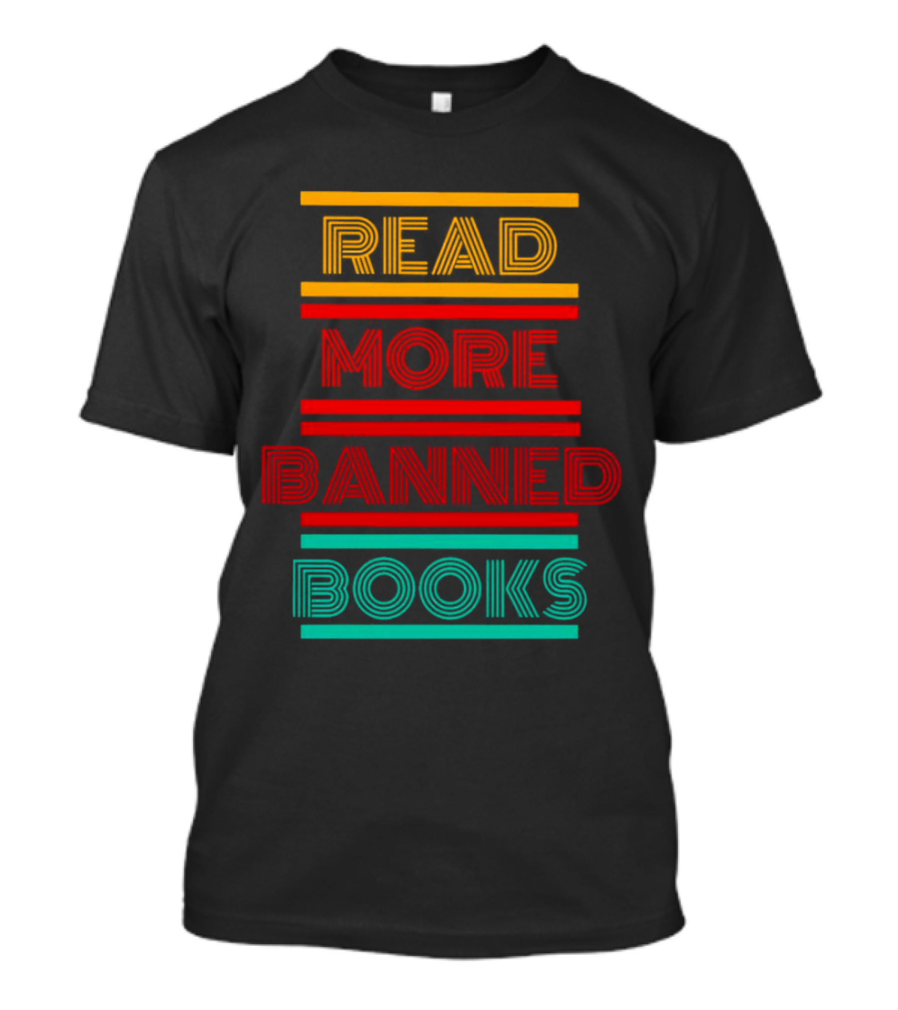 Read More Banned Books Retro T-Shirt
