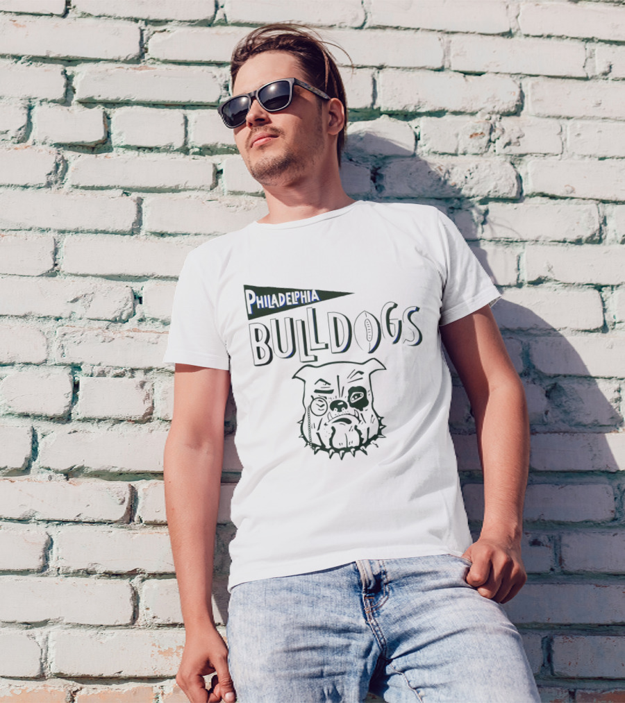 Philadelphia Bulldogs Bulldogs Football T-Shirt