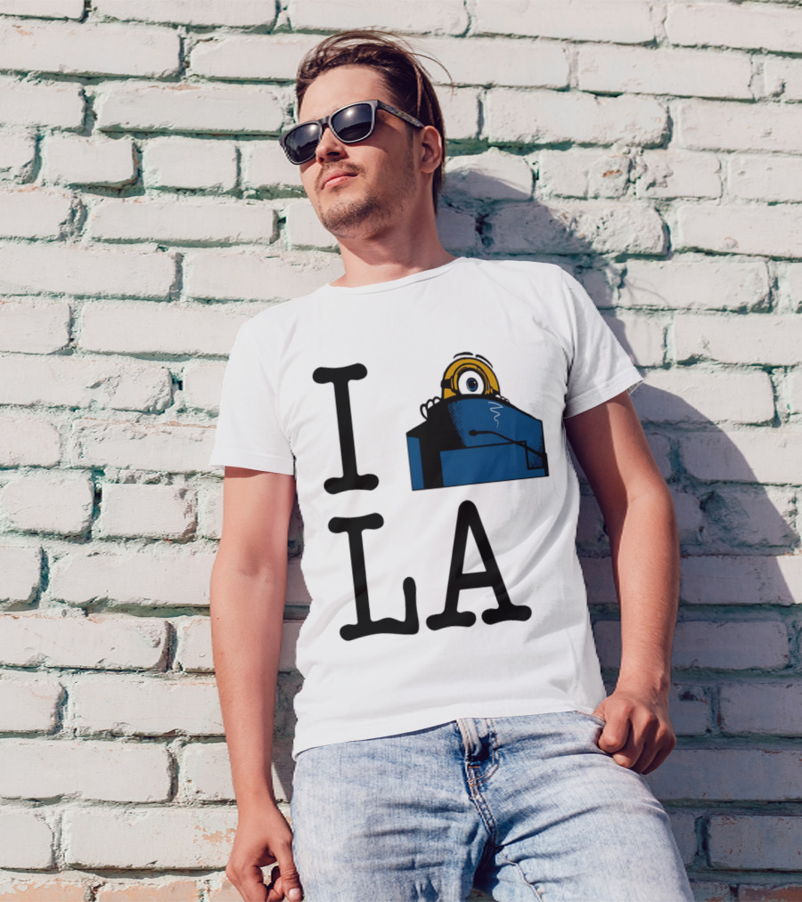 I Minion Yellow Guy LA T-Shirt