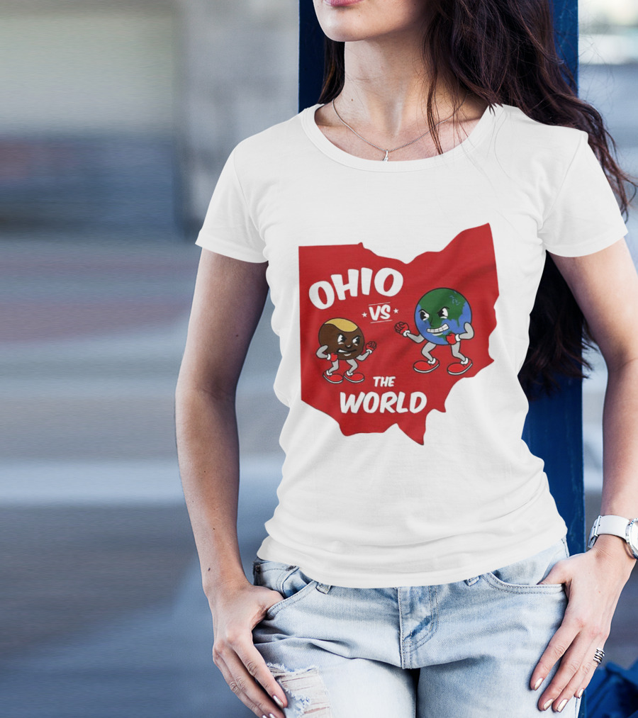 Ohio Vs The World Retro Boxing Showdown T-Shirt