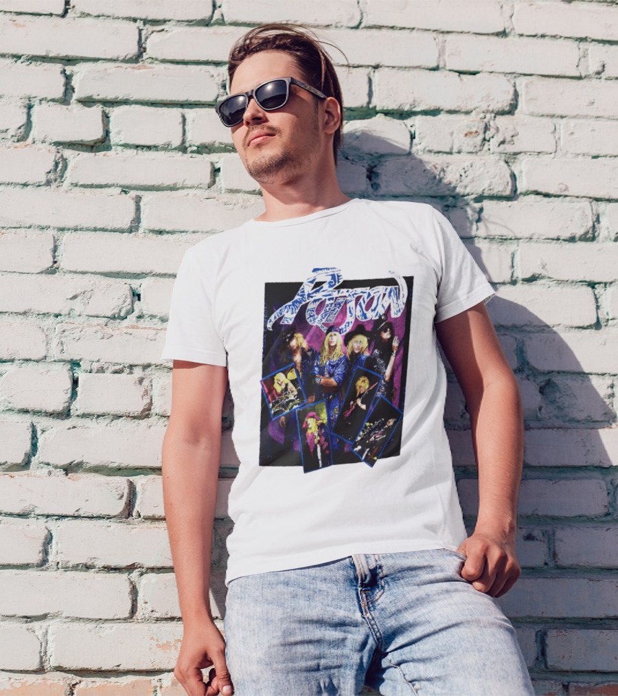 Poison Band Live Performance Imagery Australia Tour T-Shirt