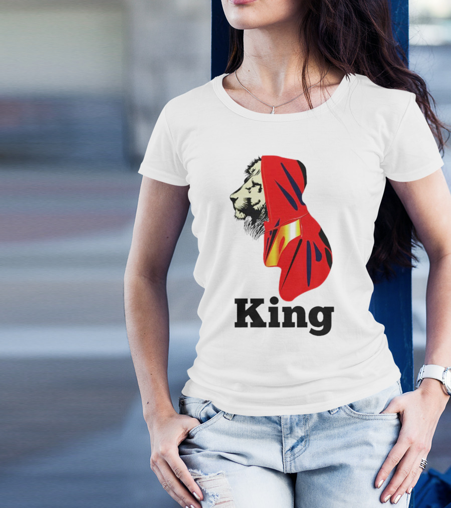 Jordan Travis King Lion In T-Shirt