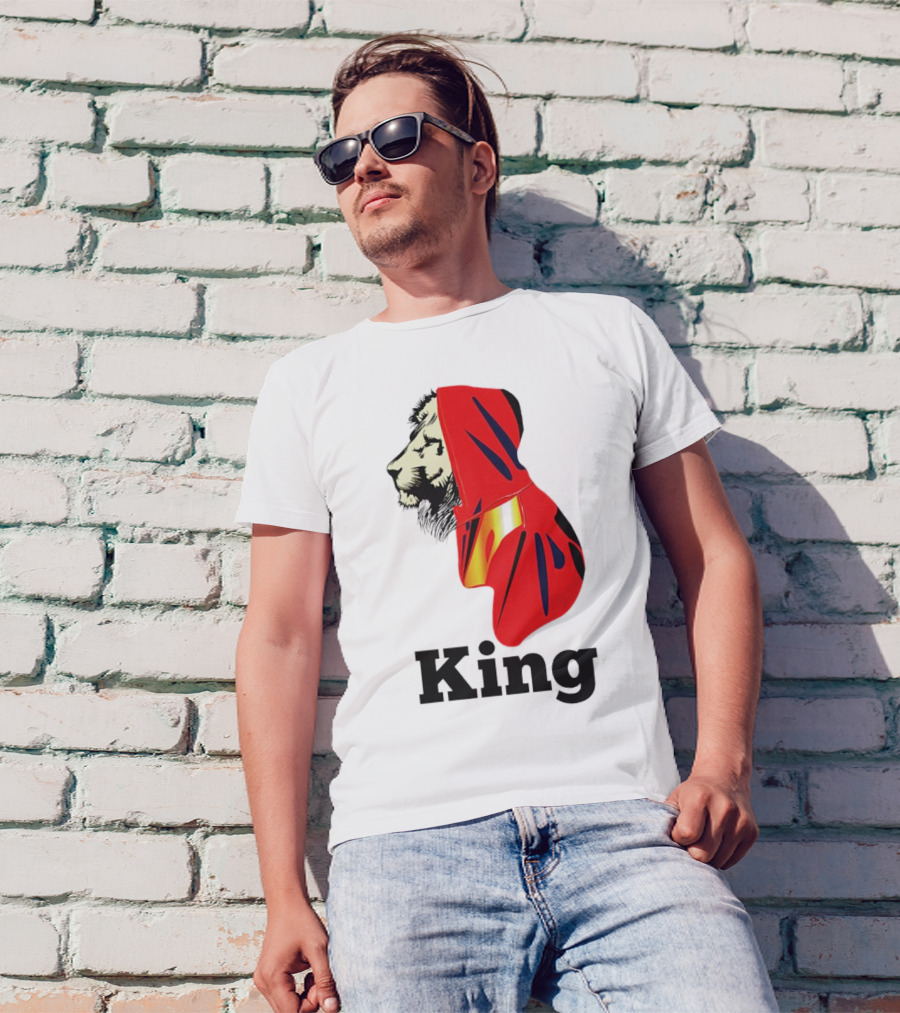 Jordan Travis King Lion In T-Shirt