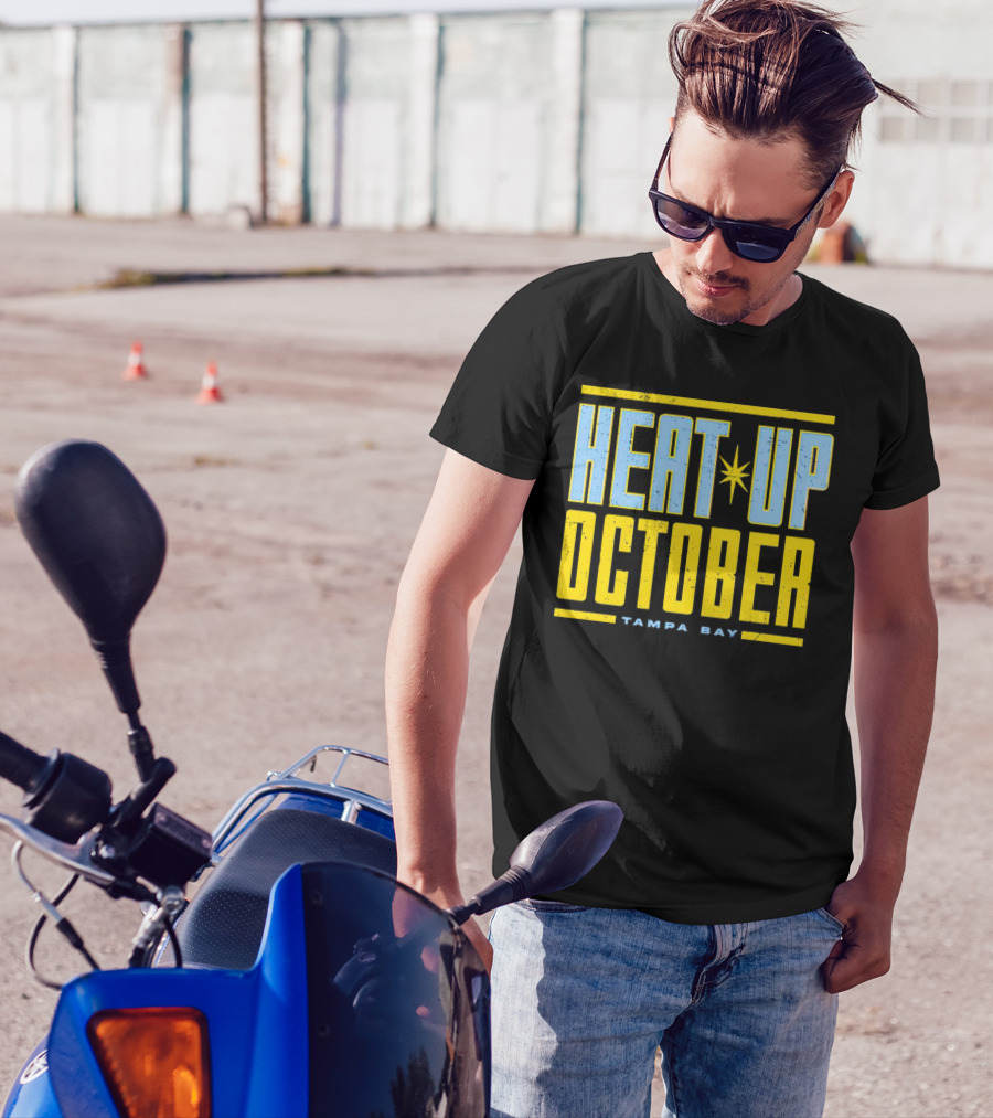 Tampa Bay Heat Up October Rays T-Shirt