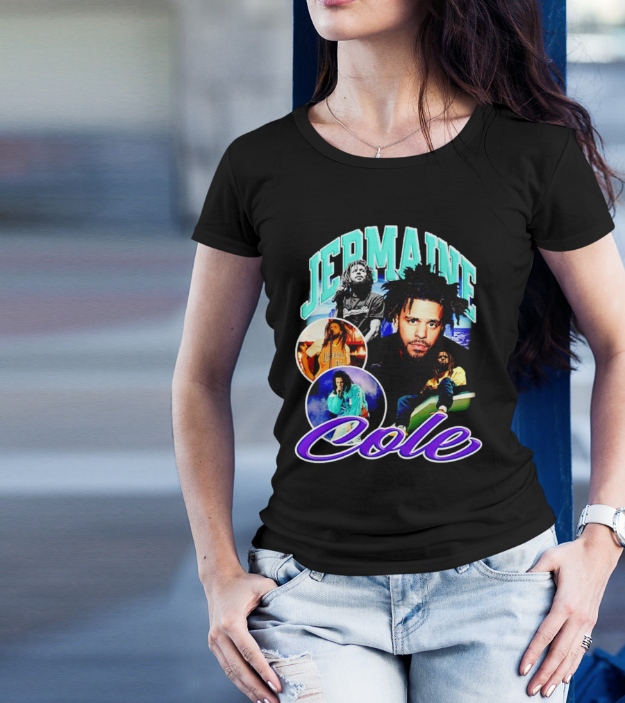 Jermaine Cole Vintage Collage T-Shirt