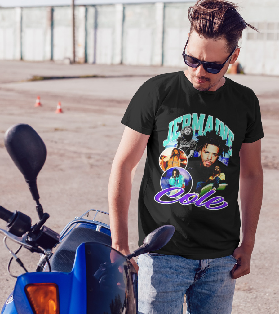 Jermaine Cole Vintage Collage T-Shirt