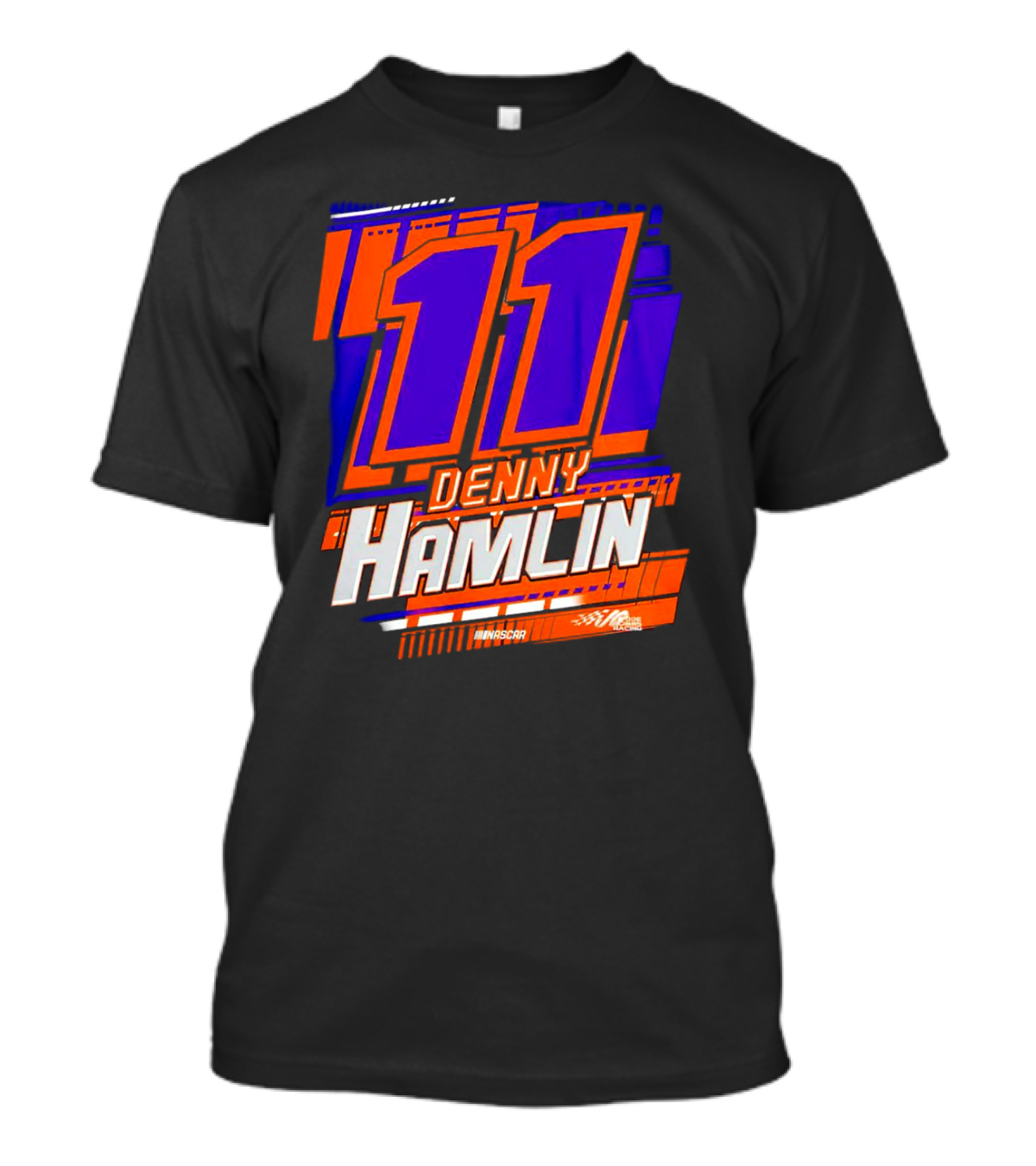 Denny Hamlin 11 NASCAR Racing Joe Gibbs Racing 2-Spot T-Shirt