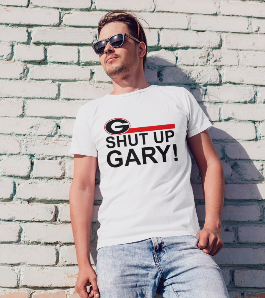 Georgia Bulldogs Shut Up Gary T-Shirt