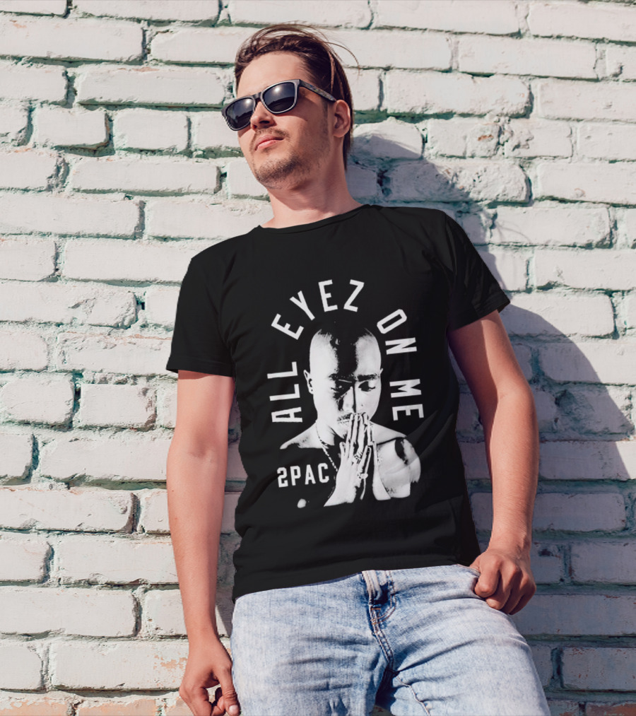 All Eyez On Me 2Pac Iconic Album Cover T-Shirt