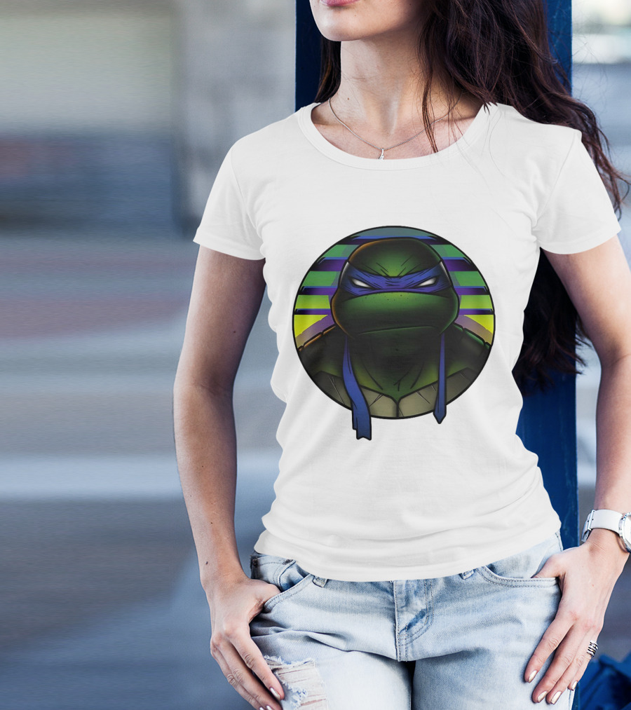 Leonardo Teenage Mutant Ninja Turtles Vintage Mutant Blue T-Shirt