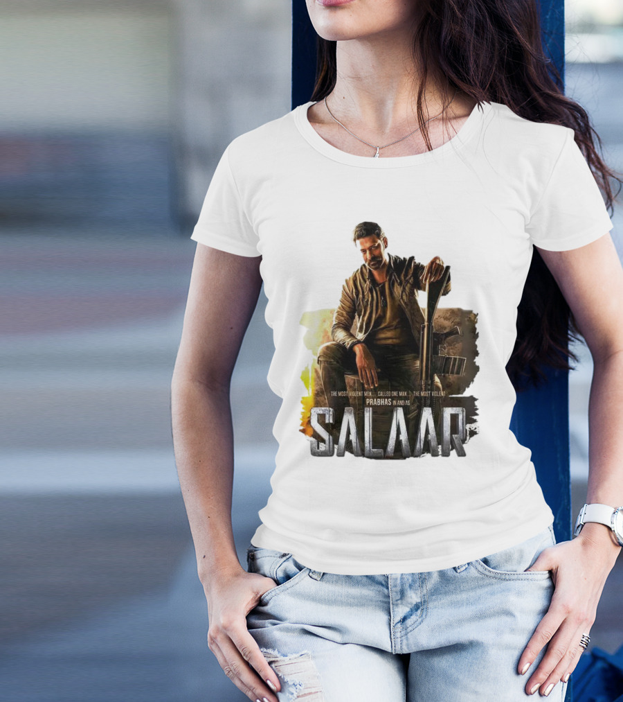 Salaar Prabhas In The Most Violent Men Called One Man The Most Violent T-Shirt