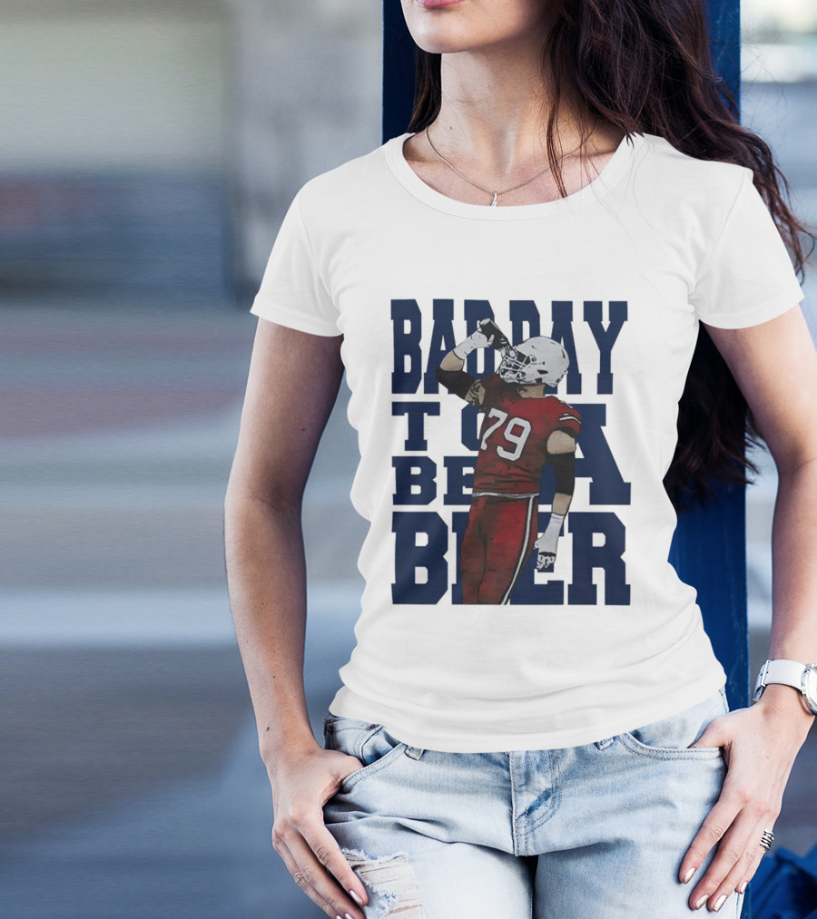 Spencer Brown Buffalo Bills 79 Bad Day To Be A Beer T-Shirt