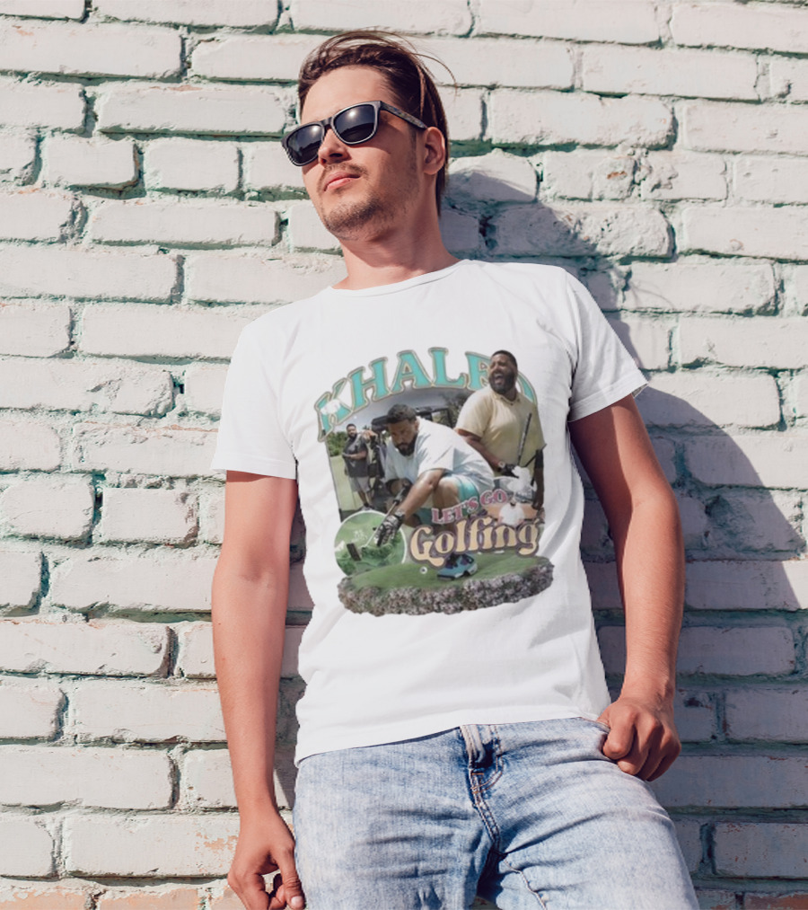 KHALED Let's Go Golfing T-Shirt