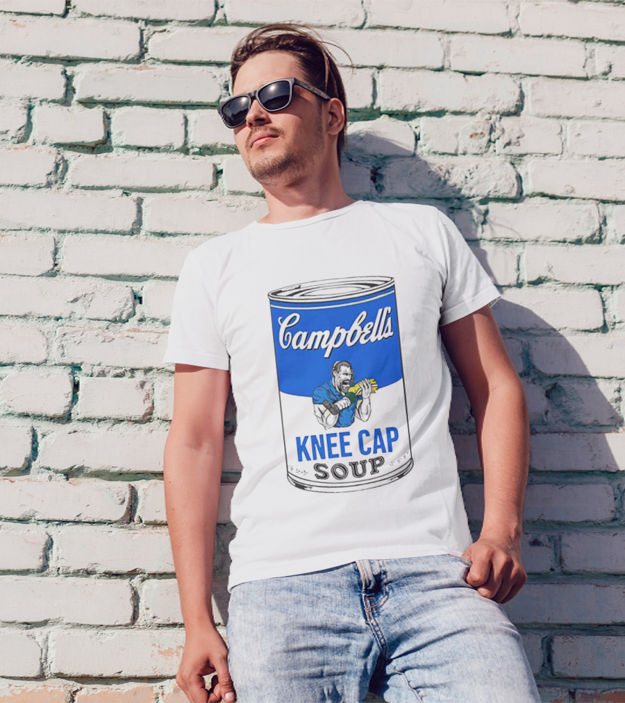 Campbell's Knee Cap Soup Dan Campbell Football Motivational T-Shirt