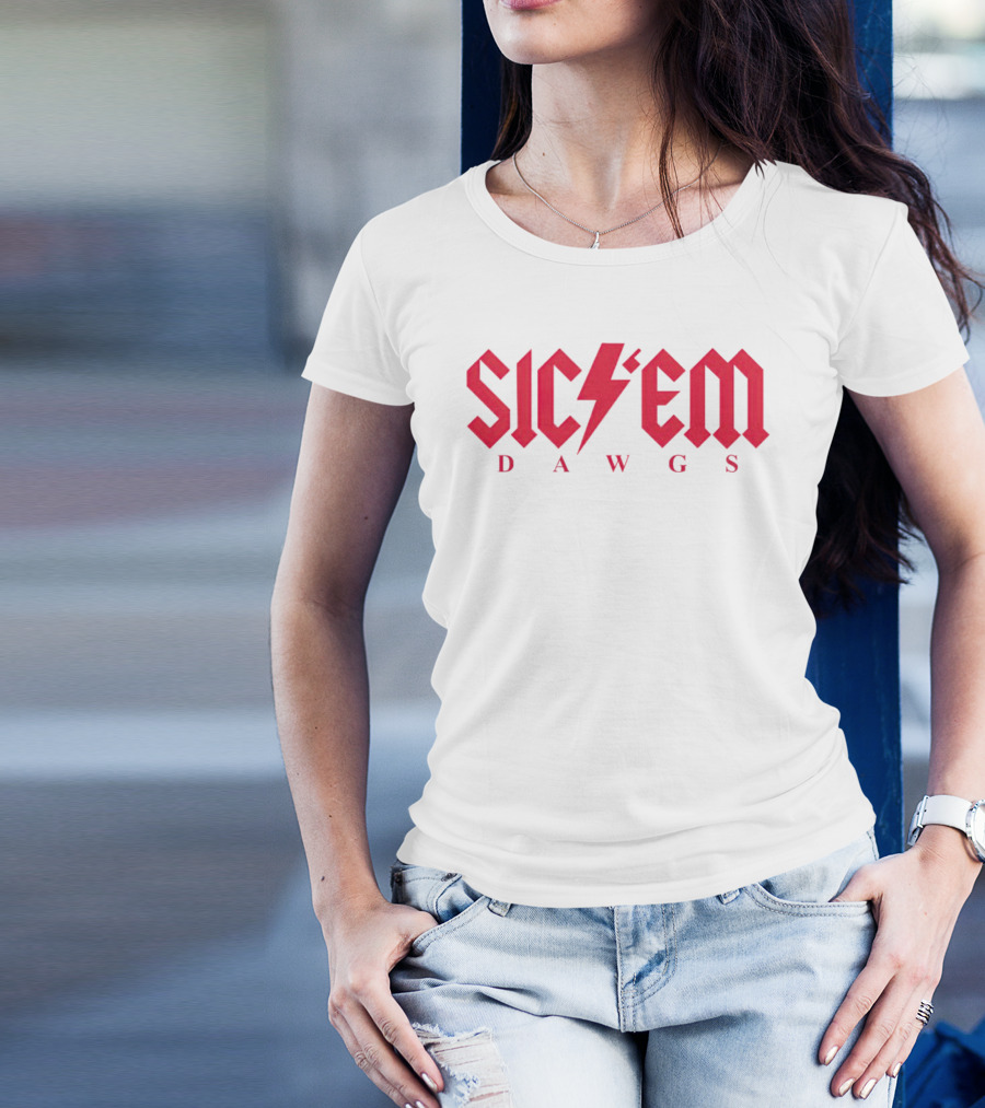 Sic Em Dawgs Bolt T-Shirt